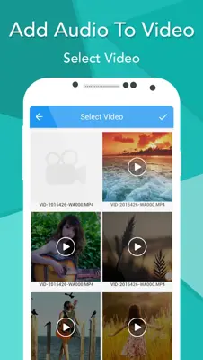 Add Audio To Video android App screenshot 4